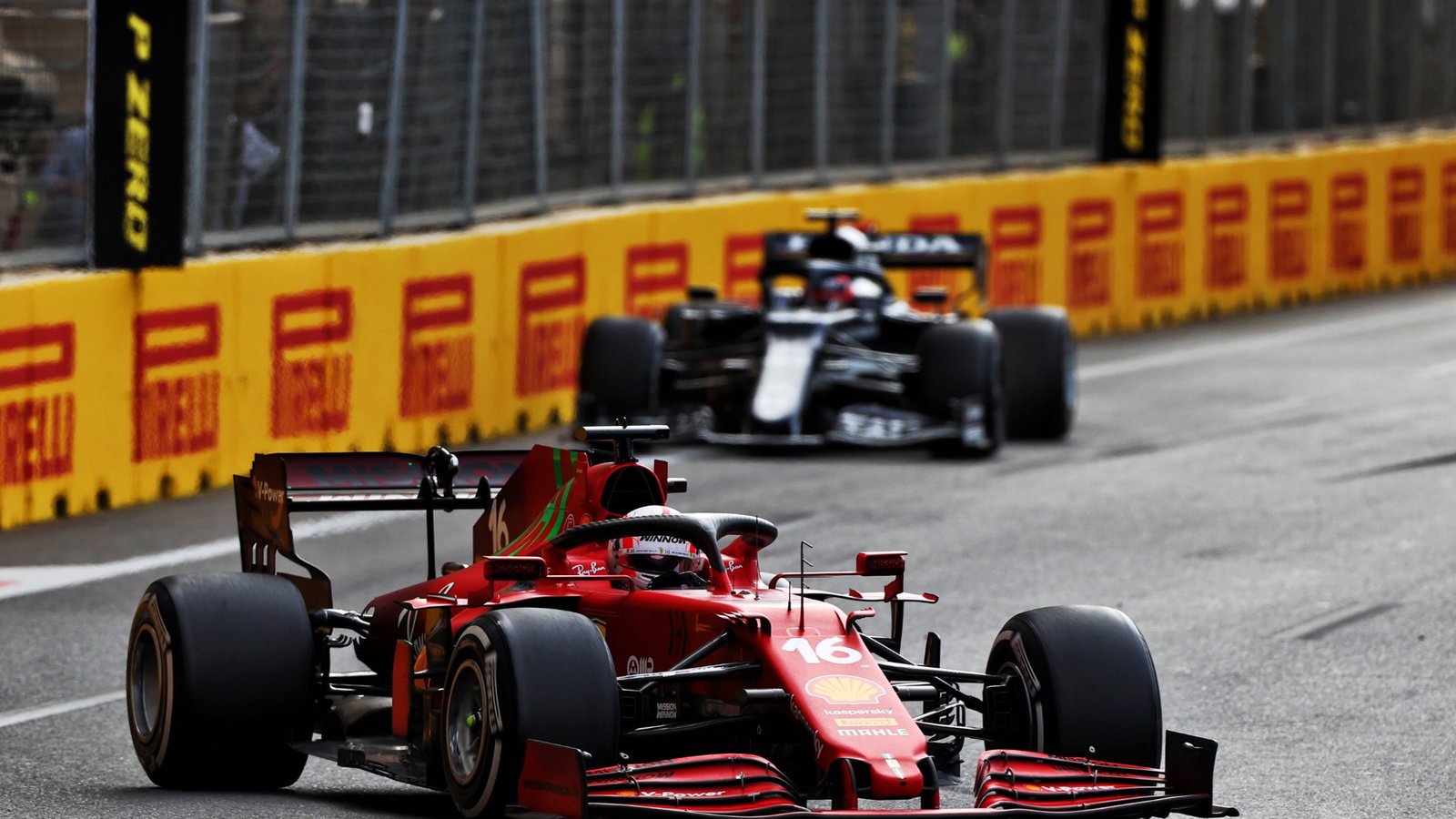 Charles Leclerc (MON) Ferrari SF-21.