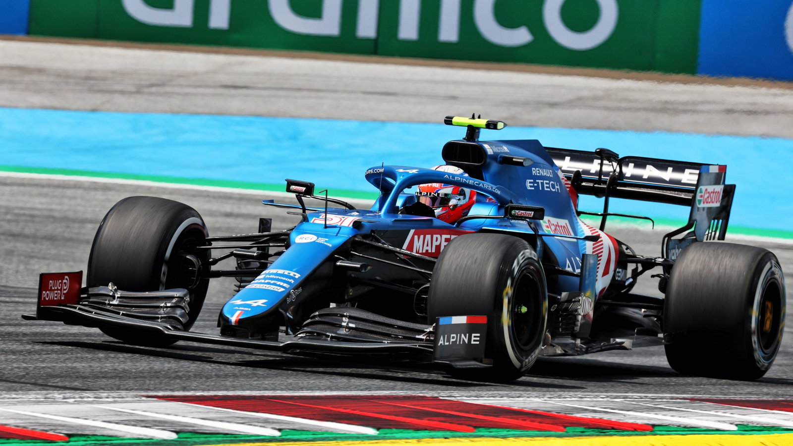 Esteban Ocon (FRA) Alpine F1 Team A521.