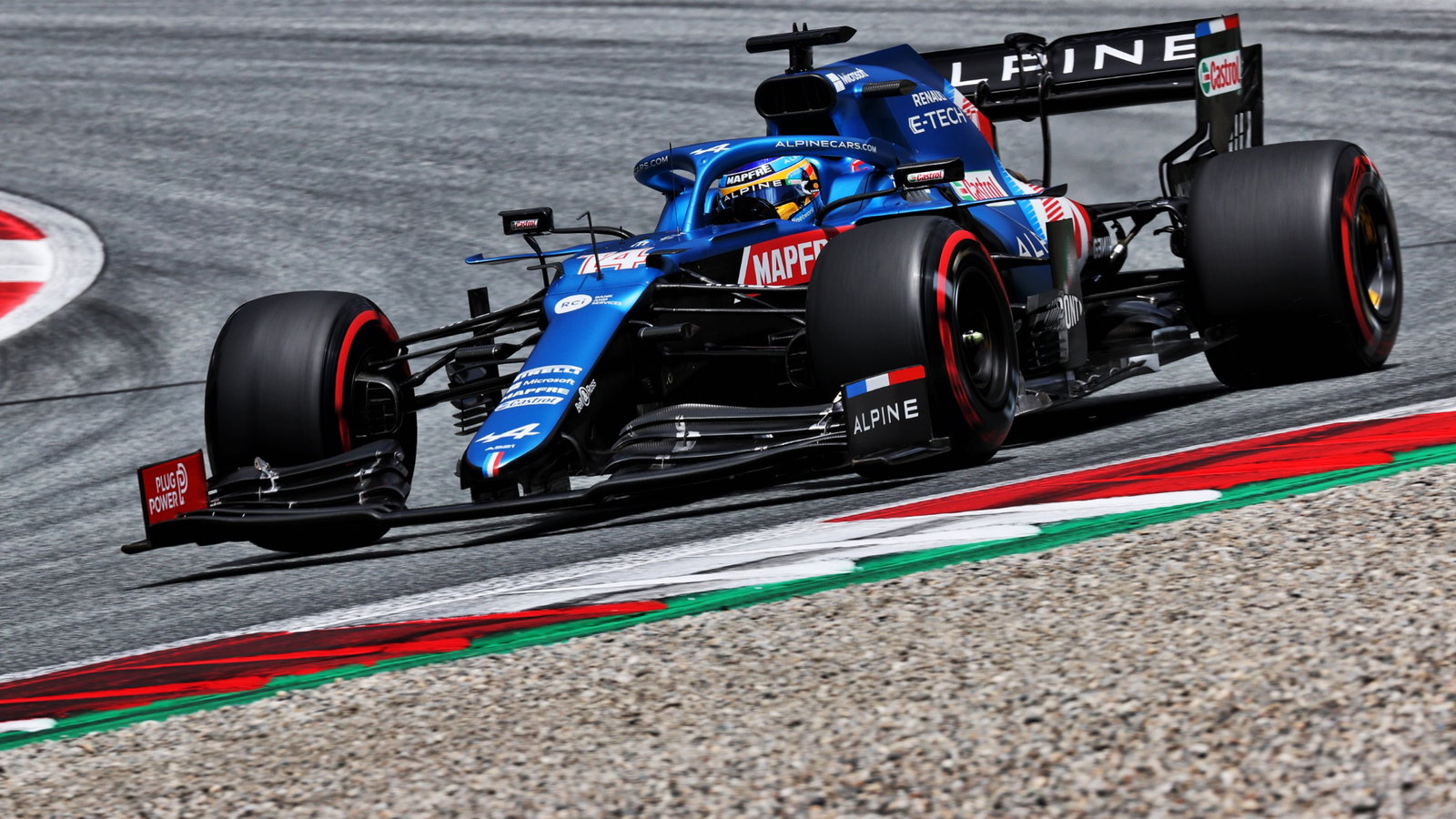 Fernando Alonso (ESP) Alpine F1 Team A521.