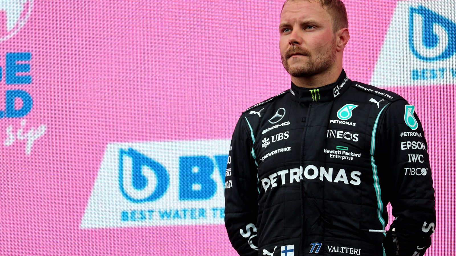 3rd place Valtteri Bottas (FIN) Mercedes AMG F1.