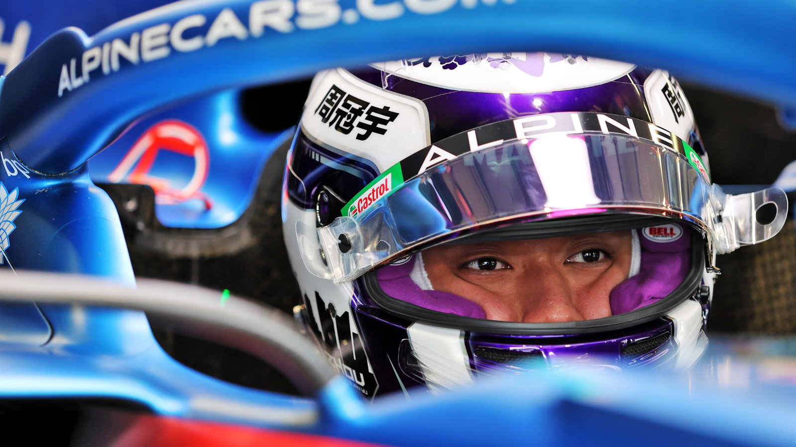 Guanyu Zhou (CHN) Alpine F1 Team RS20 Test Driver.