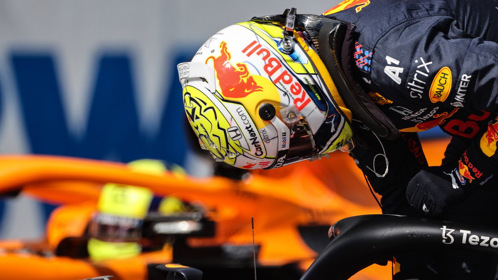 Max Verstappen (NLD), Red Bull Racing and Lando Norris (GBR), McLaren F1 Team 