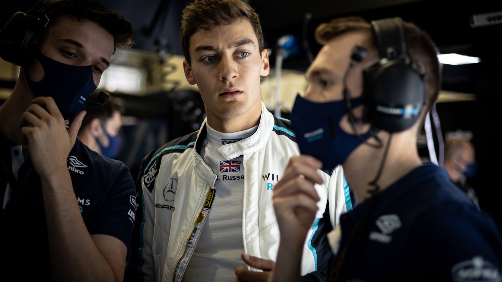George Russell (GBR) Williams Racing.