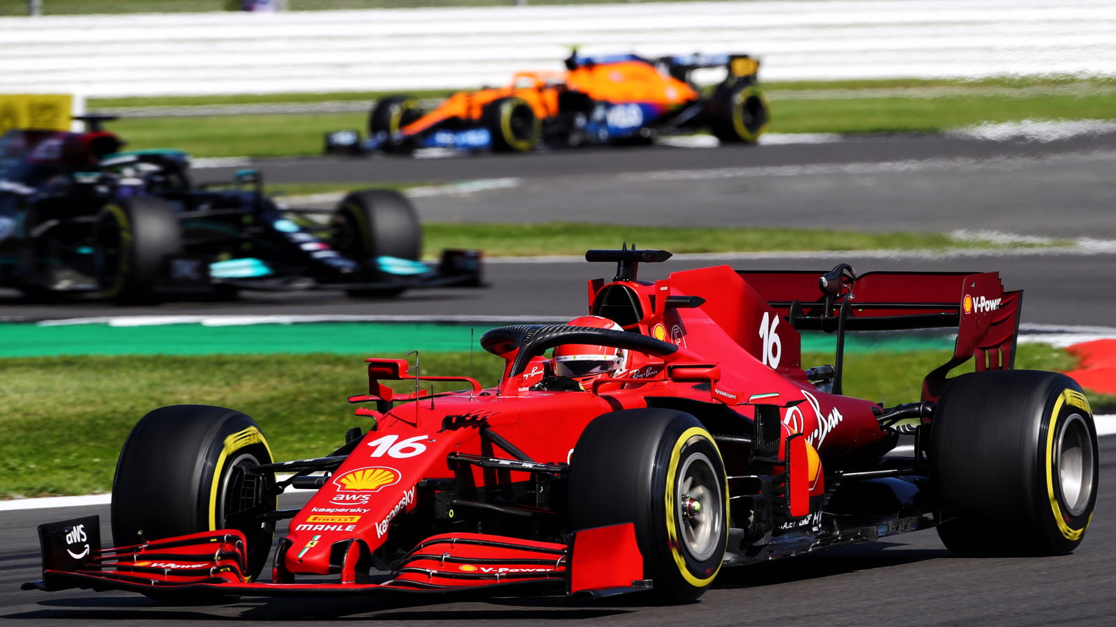 Charles Leclerc (MON) Ferrari SF-21.