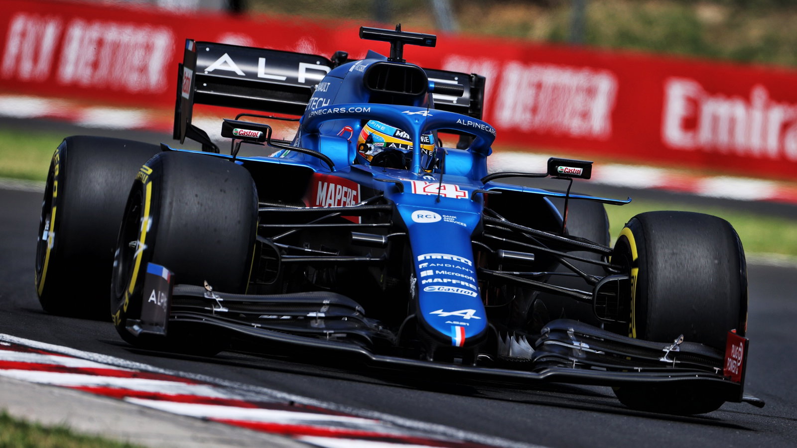 Fernando Alonso (ESP) Alpine F1 Team A521.