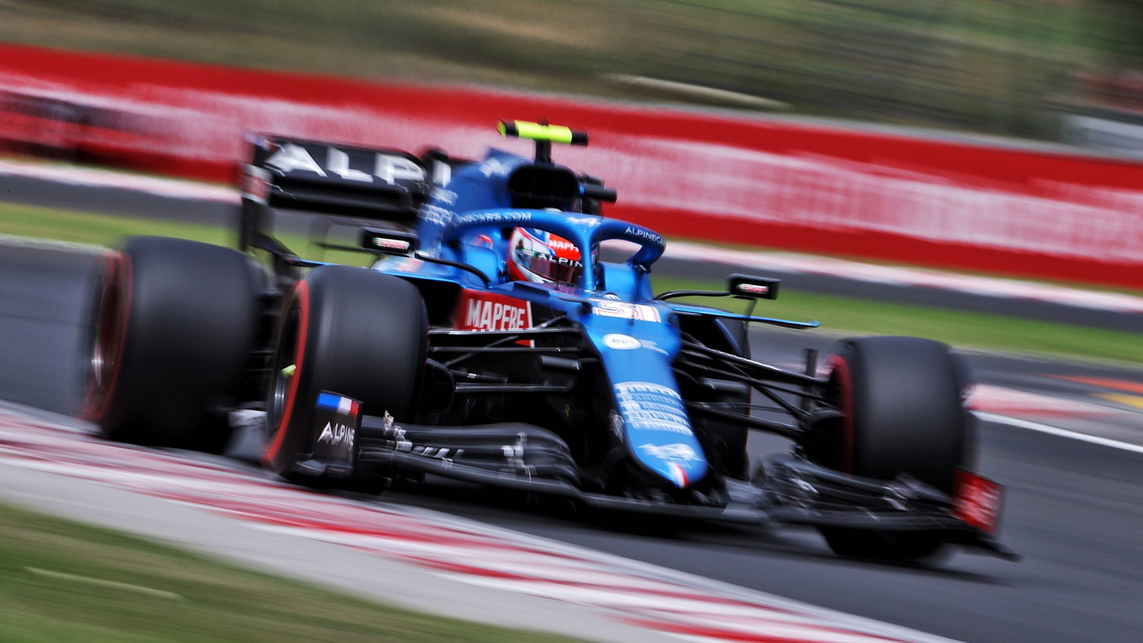 Esteban Ocon (FRA) Alpine F1 Team A521.