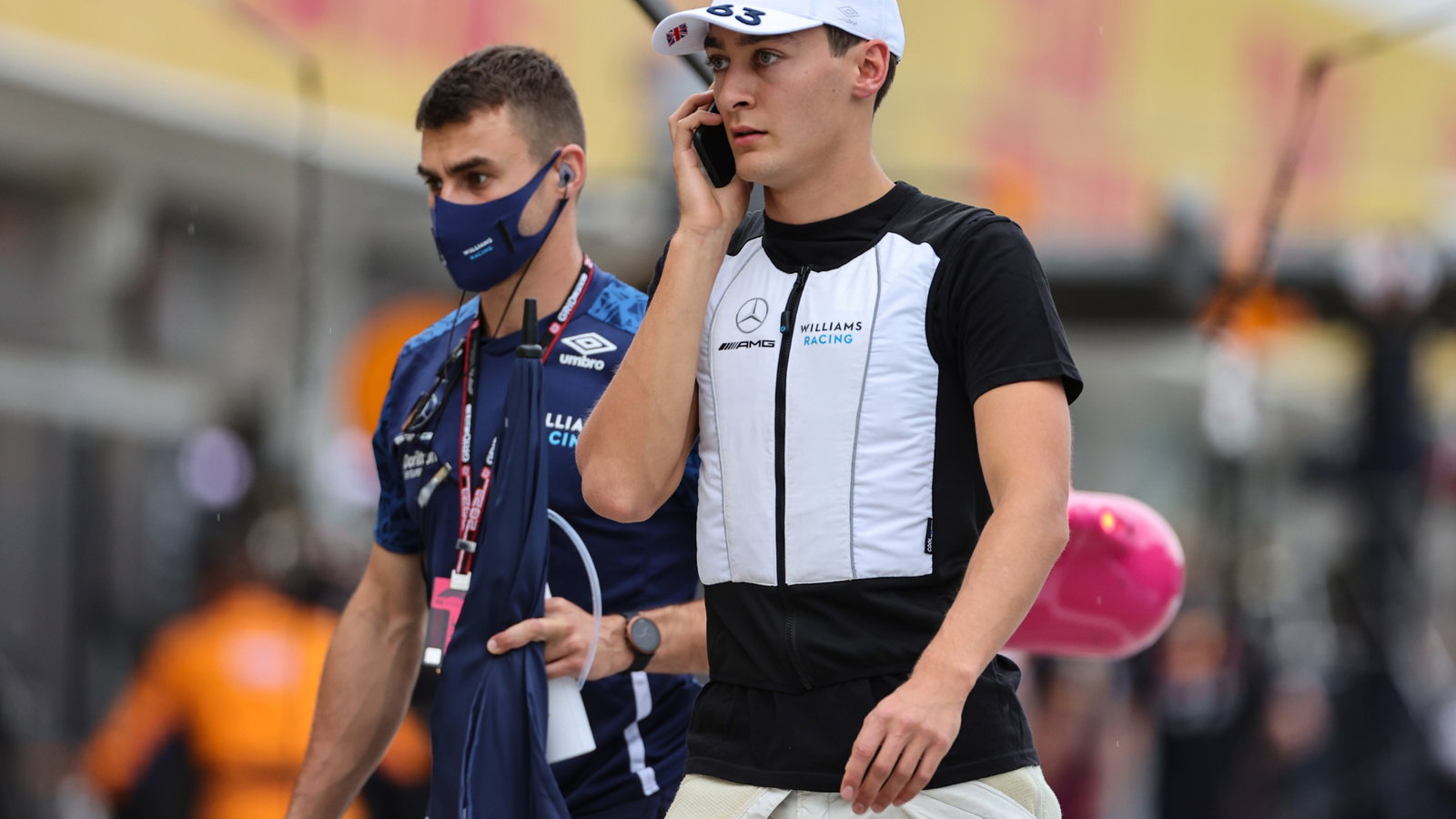 George Russell (GBR) Williams Racing.