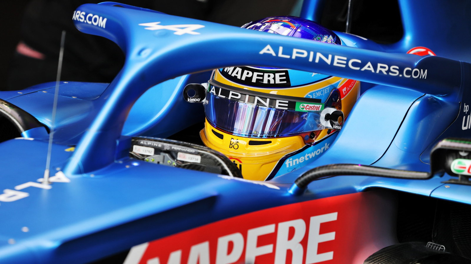 Fernando Alonso (ESP) Alpine F1 Team A521.