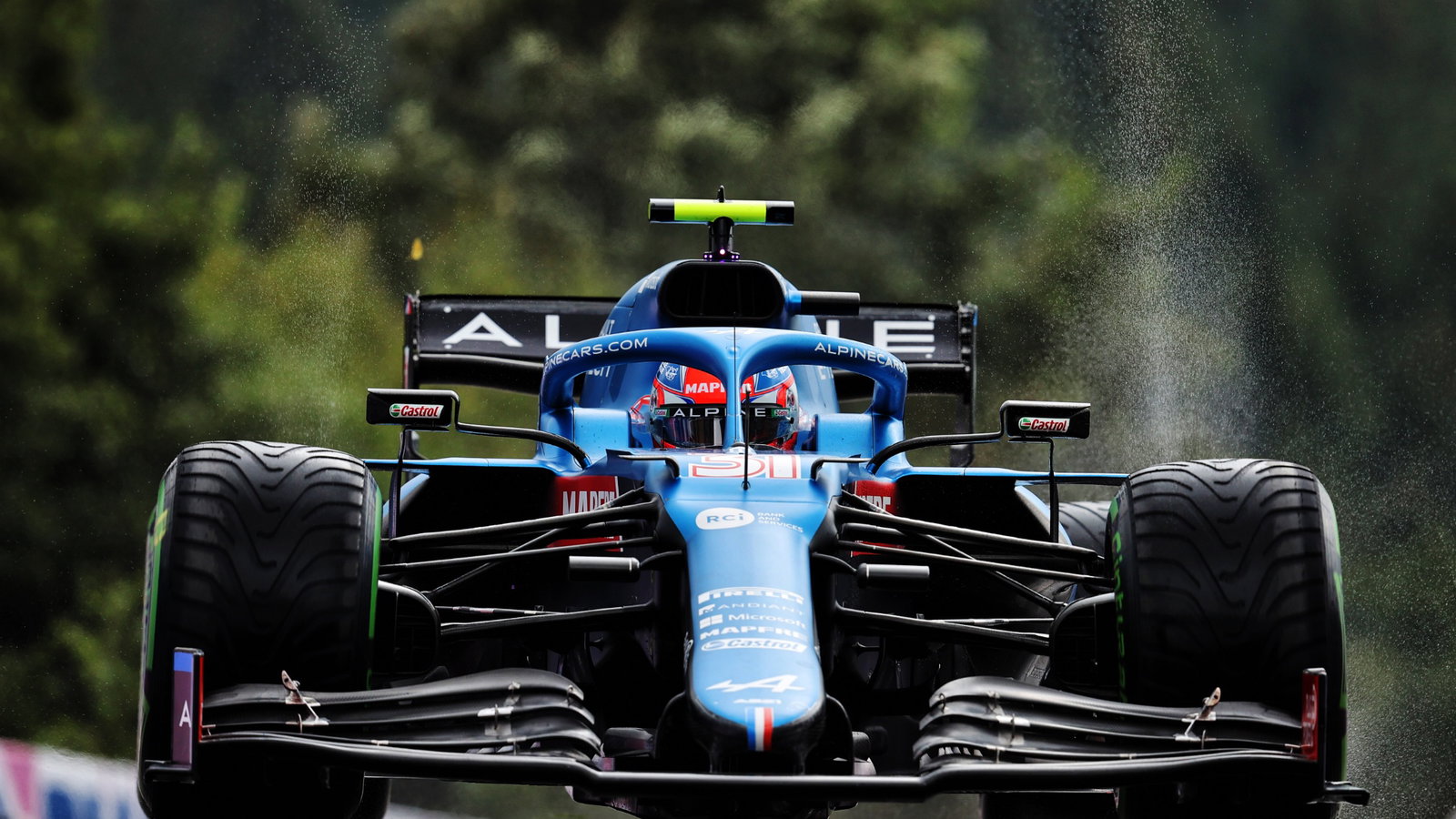 Esteban Ocon (FRA) Alpine F1 Team A521.