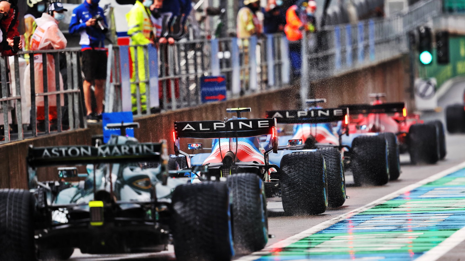 Esteban Ocon (FRA) Alpine F1 Team A521.