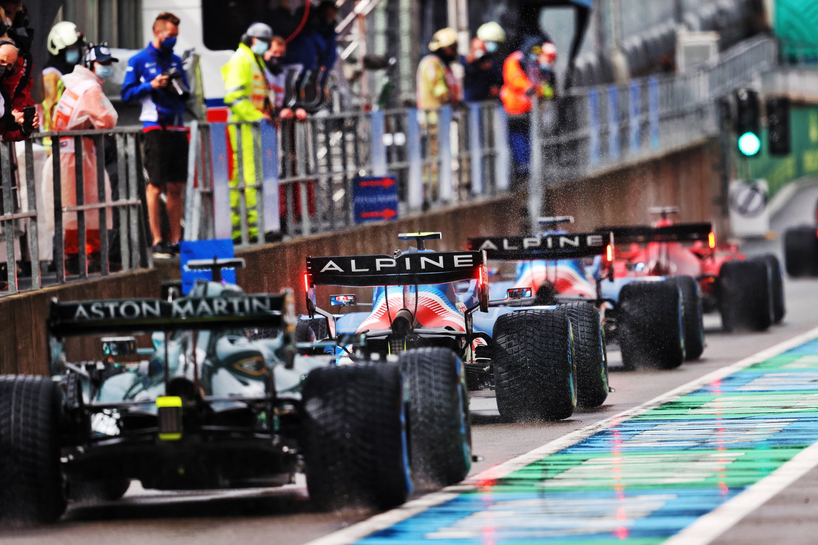 Esteban Ocon (FRA) Alpine F1 Team A521.
