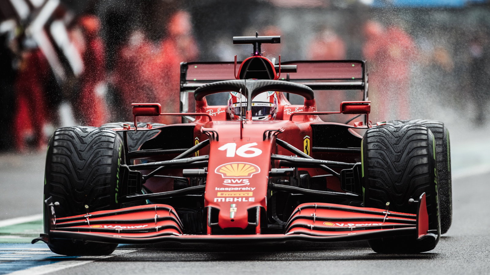 Charles Leclerc (MON) Ferrari SF-21.