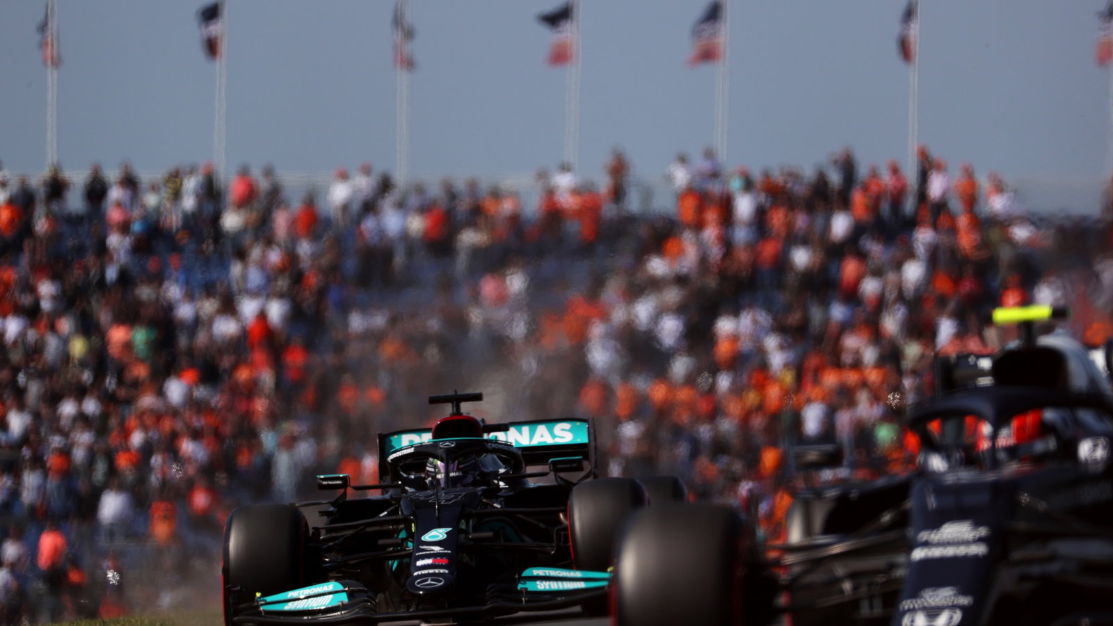 Lewis Hamilton (GBR) Mercedes AMG F1 W12.