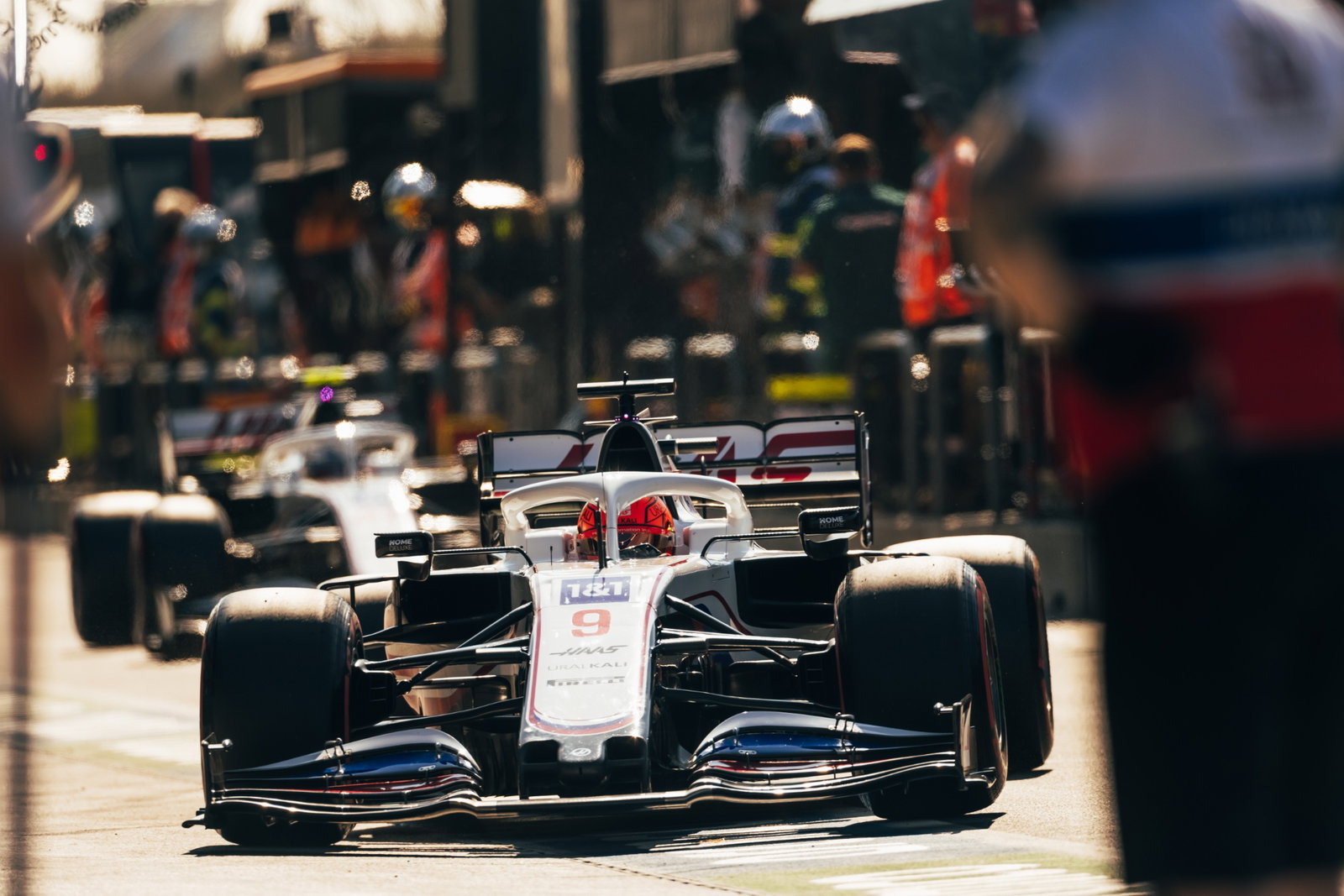 Nikita Mazepin (RUS) Haas F1 Team VF-21.