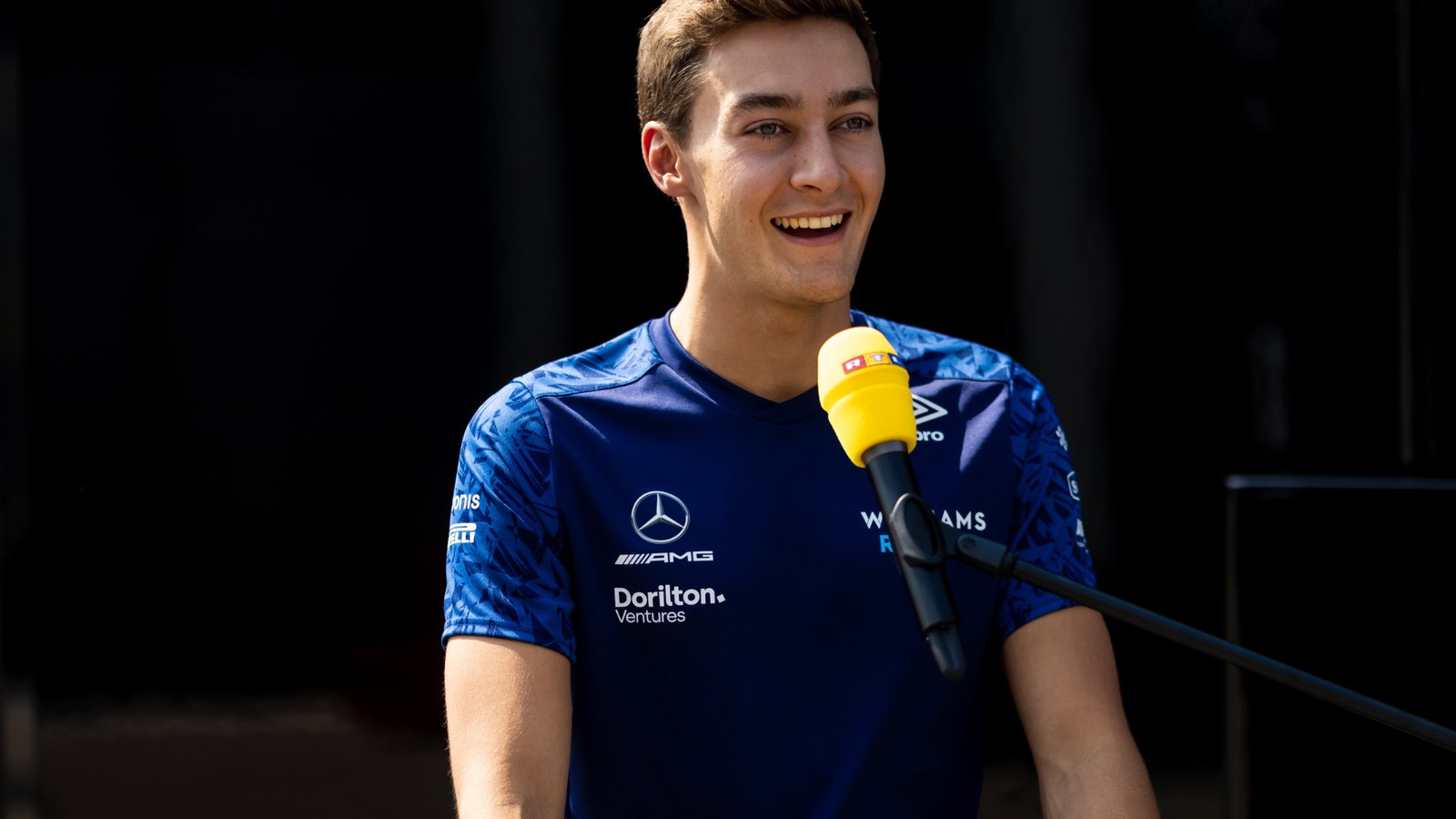 George Russell (GBR) Williams Racing.