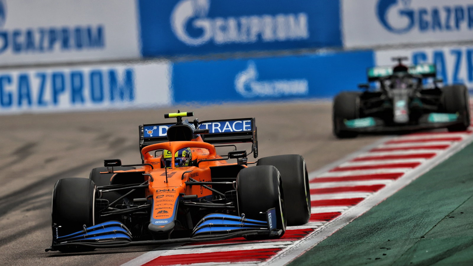 Lando Norris (GBR) McLaren MCL35M.