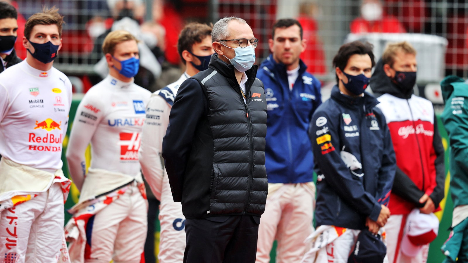 Stefano Domenicali (ITA) Formula One President and CEO on the grid.