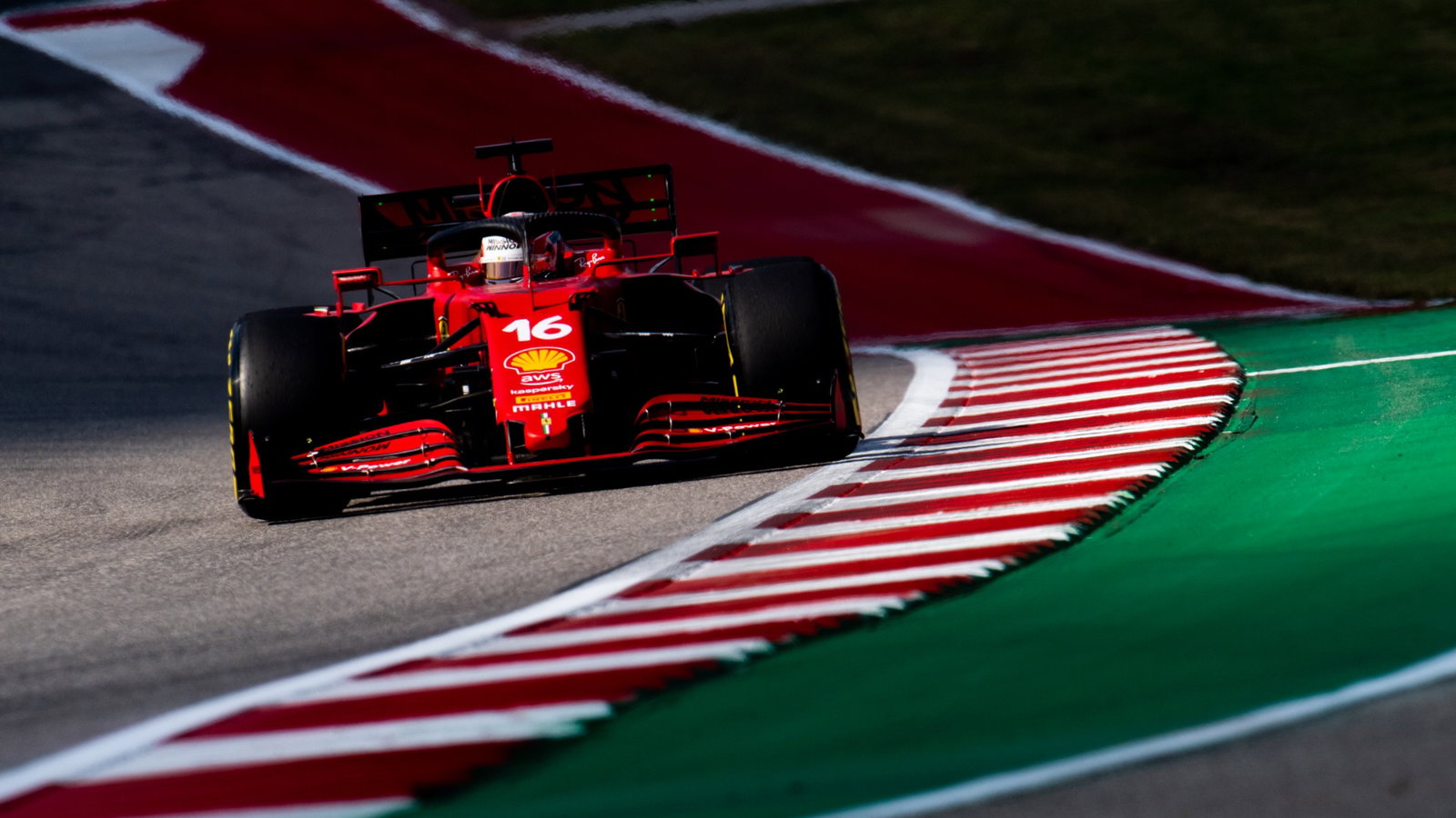 Charles Leclerc (MON) Ferrari SF-21.