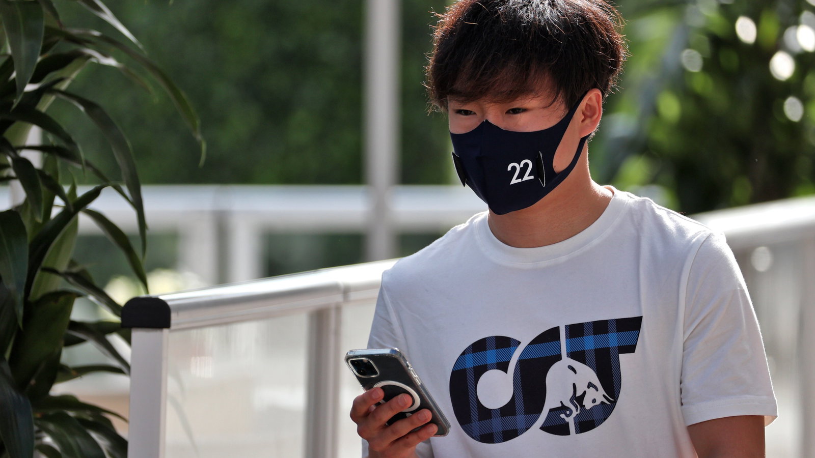 Yuki Tsunoda (JPN) AlphaTauri.