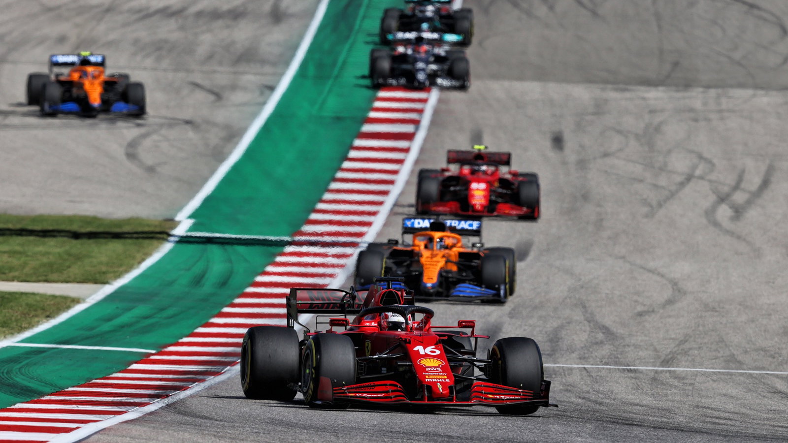 Charles Leclerc (MON) Ferrari SF-21.