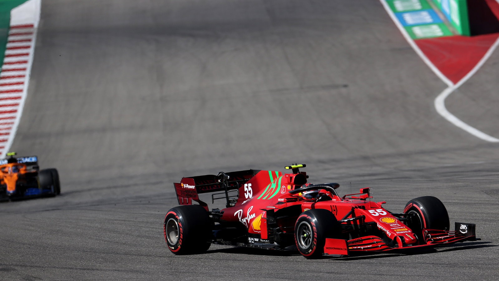 Carlos Sainz Jr (ESP) Ferrari SF-21.