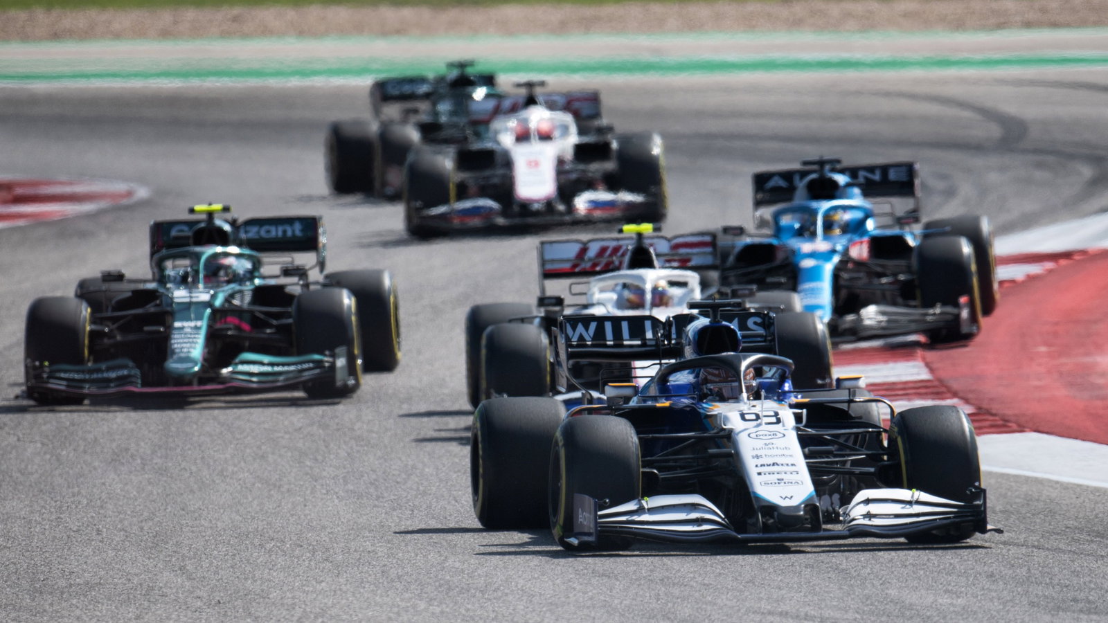 George Russell (GBR) Williams Racing FW43B.