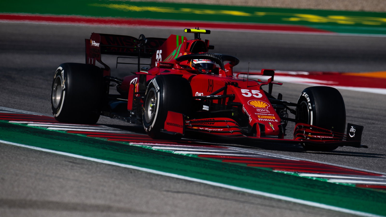 Carlos Sainz Jr (ESP) Ferrari SF-21.