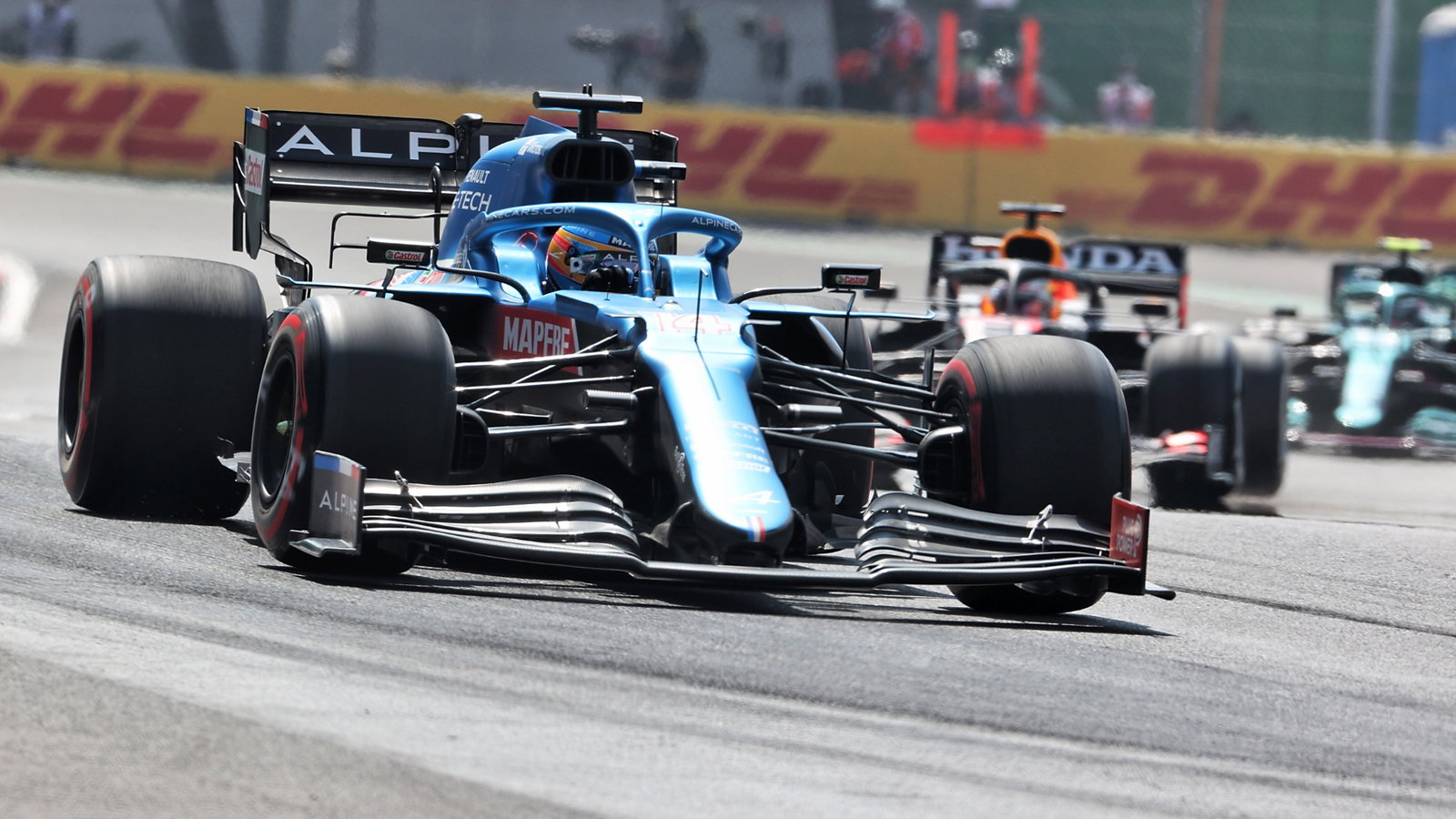 Fernando Alonso (ESP) Alpine F1 Team A521.