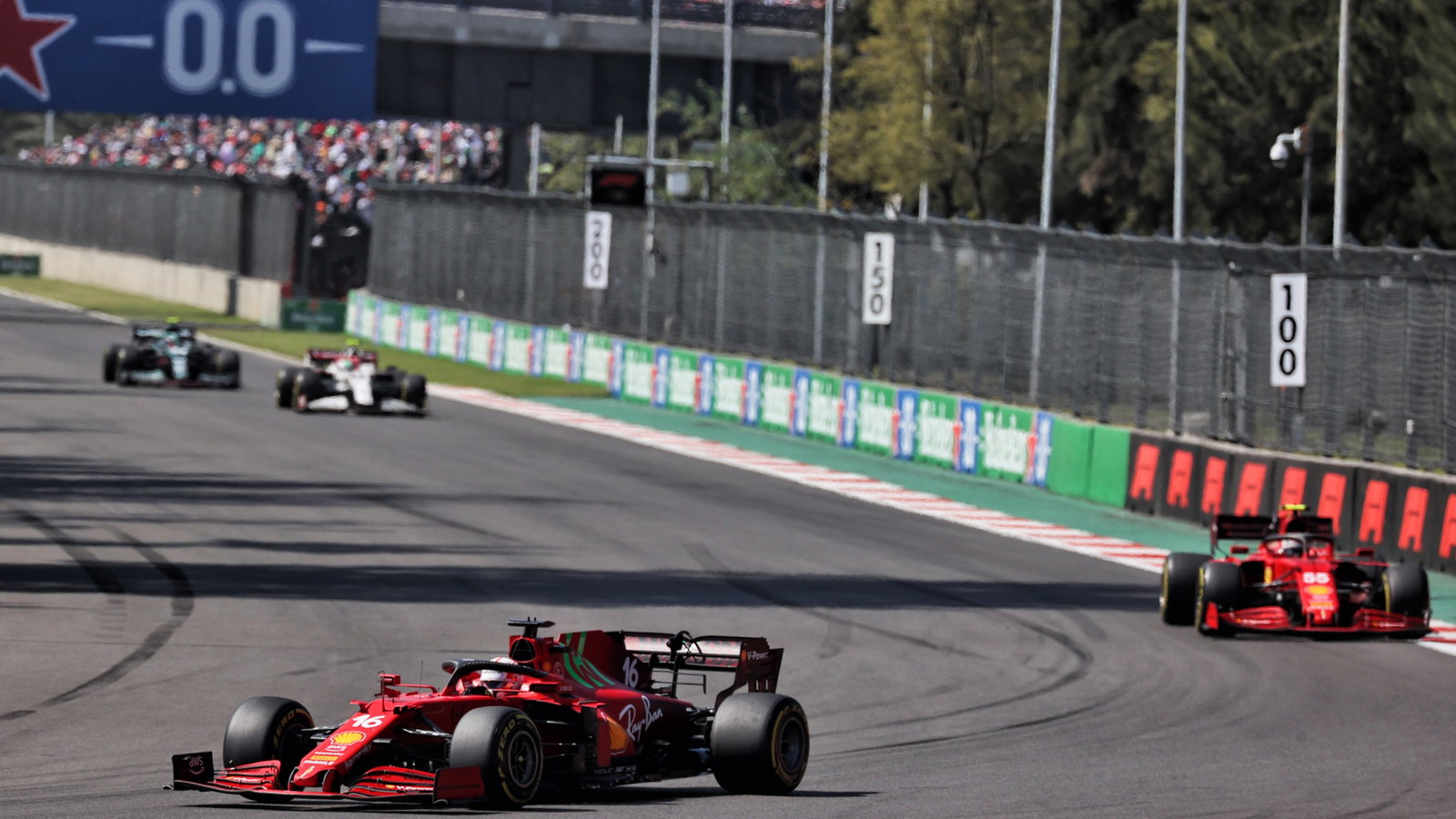 Charles Leclerc (MON) Ferrari SF-21.