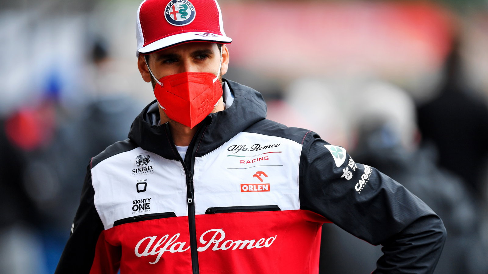 Antonio Giovinazzi (ITA) Alfa Romeo Racing.
