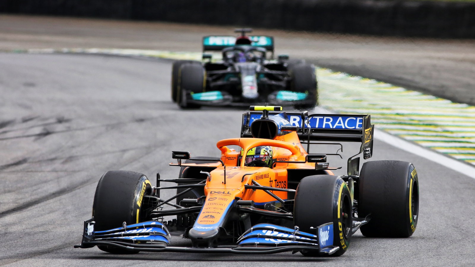 Lando Norris (GBR) McLaren MCL35M.