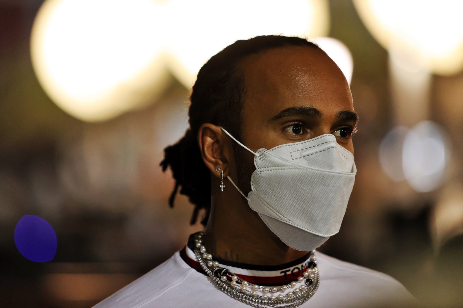 Lewis Hamilton (GBR) Mercedes AMG F1.