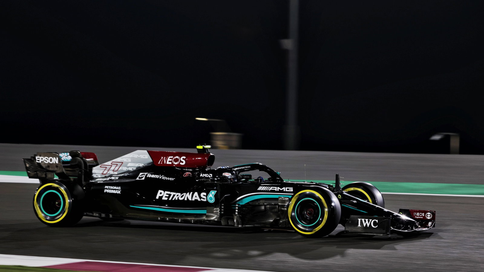 Valtteri Bottas (FIN) Mercedes AMG F1 W12.