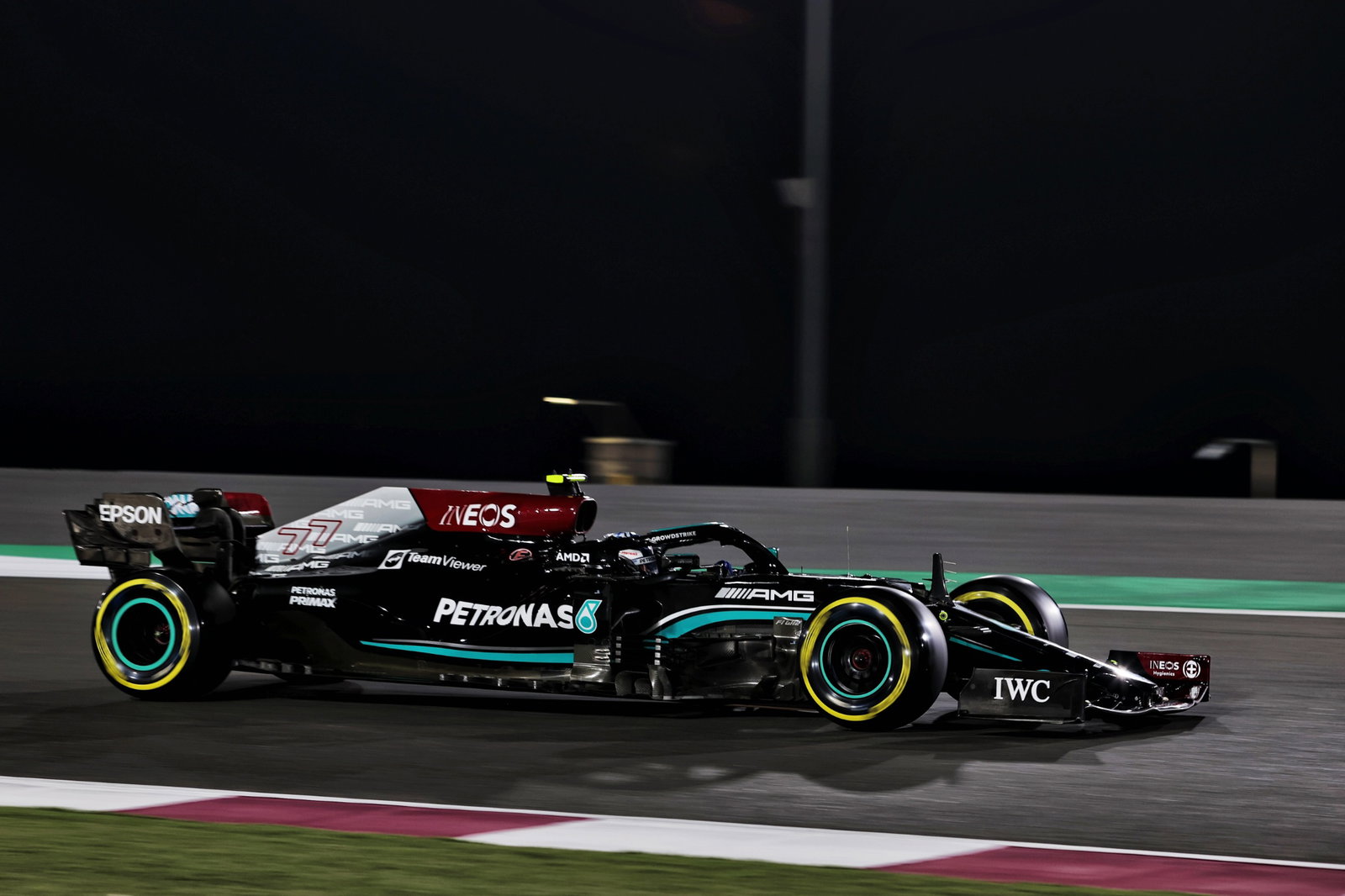 Valtteri Bottas (FIN) Mercedes AMG F1 W12.