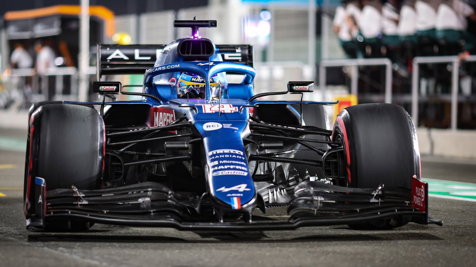 Fernando Alonso (ESP) Alpine F1 Team A521.