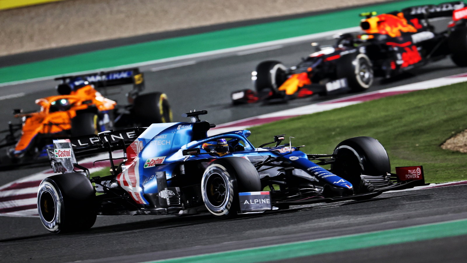 Fernando Alonso (ESP) Alpine F1 Team A521.