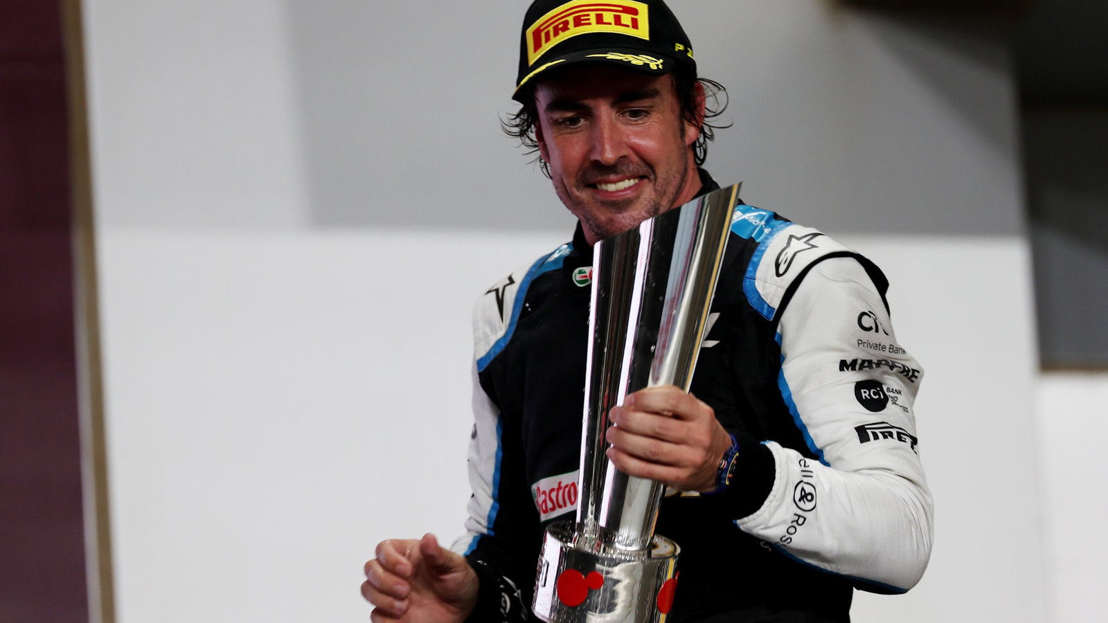 3rd place Fernando Alonso (ESP) Alpine F1 Team.