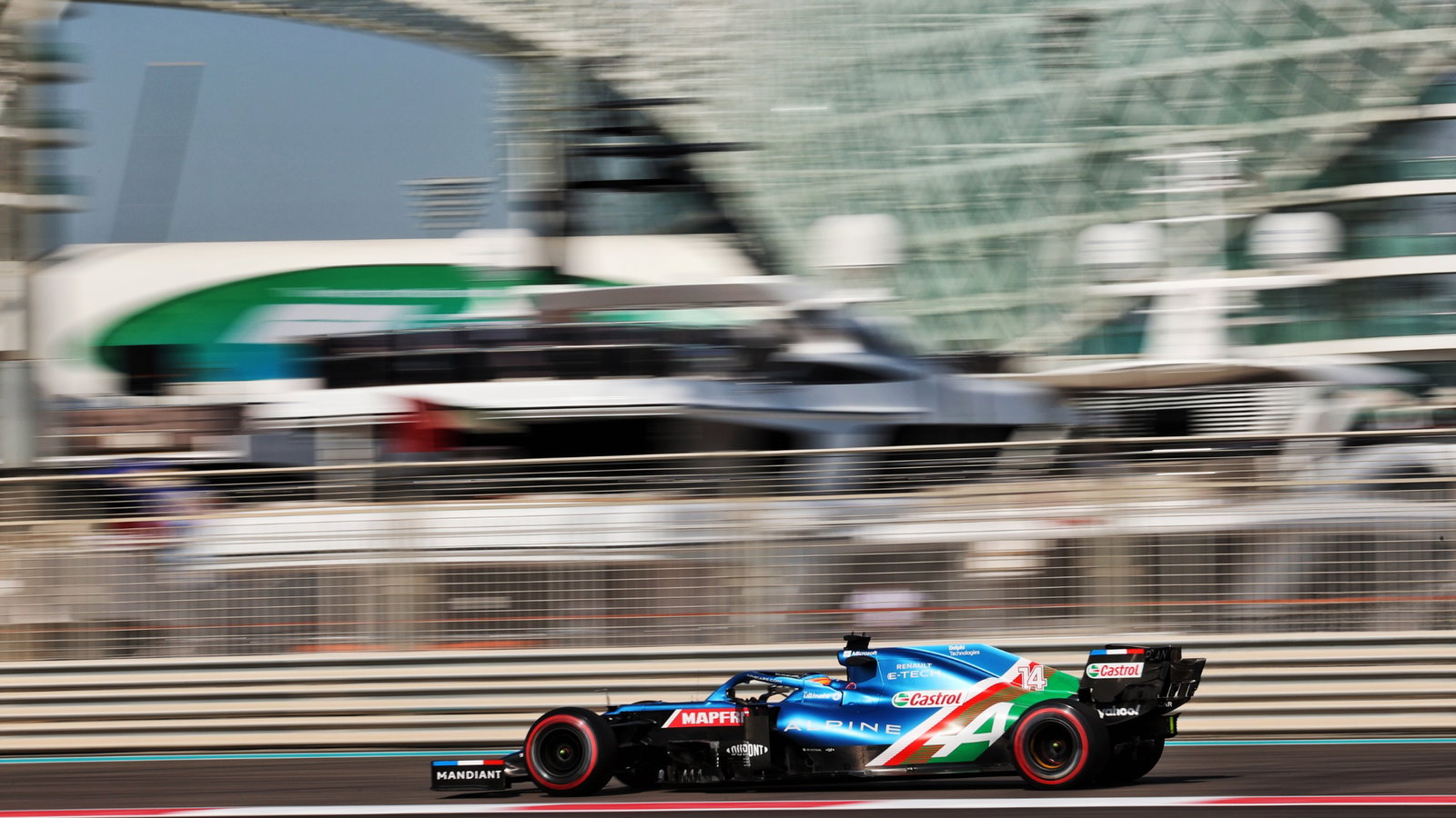Fernando Alonso (ESP) Alpine F1 Team A521.