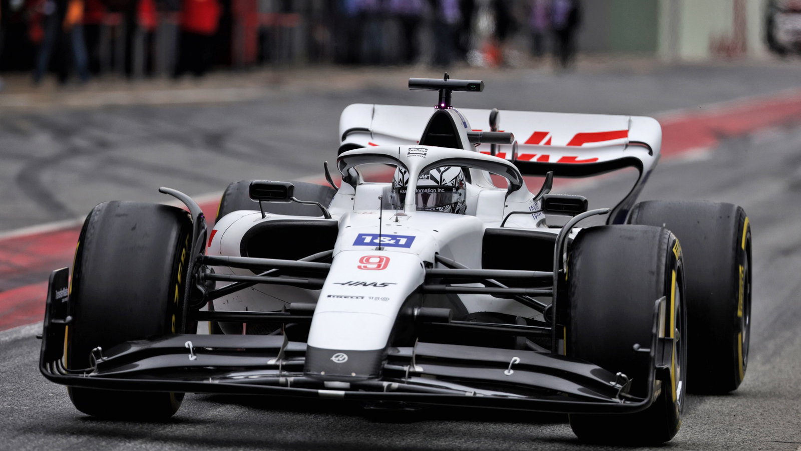 Nikita Mazepin (RUS) Haas F1 Team VF-22.