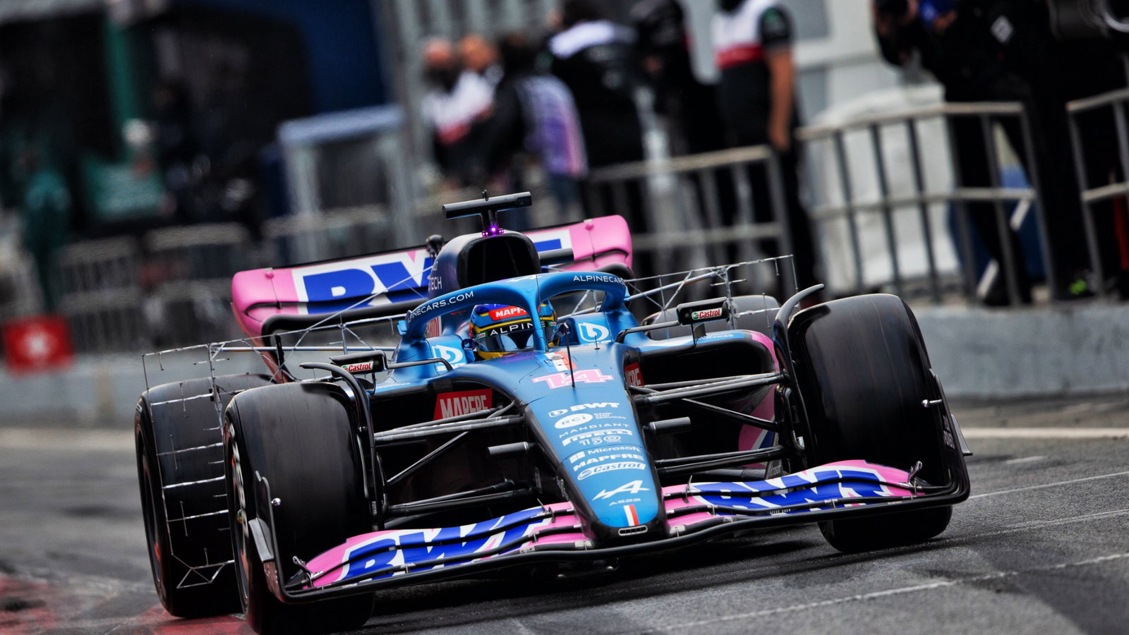 Fernando Alonso (ESP) Alpine F1 Team A522.