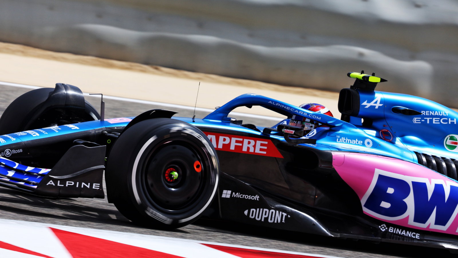 Esteban Ocon (FRA) Alpine F1 Team A522.