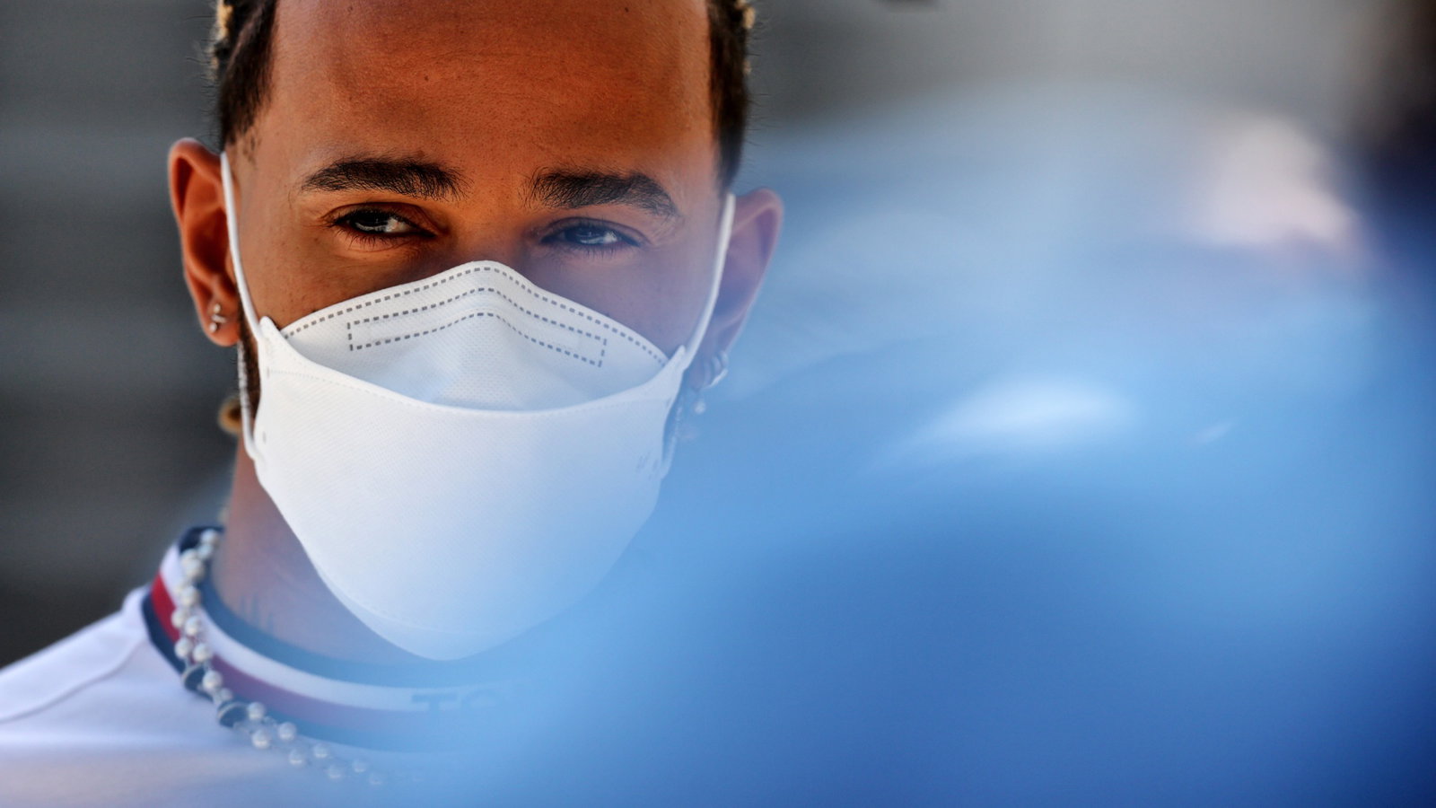 Lewis Hamilton (GBR) Mercedes AMG F1.