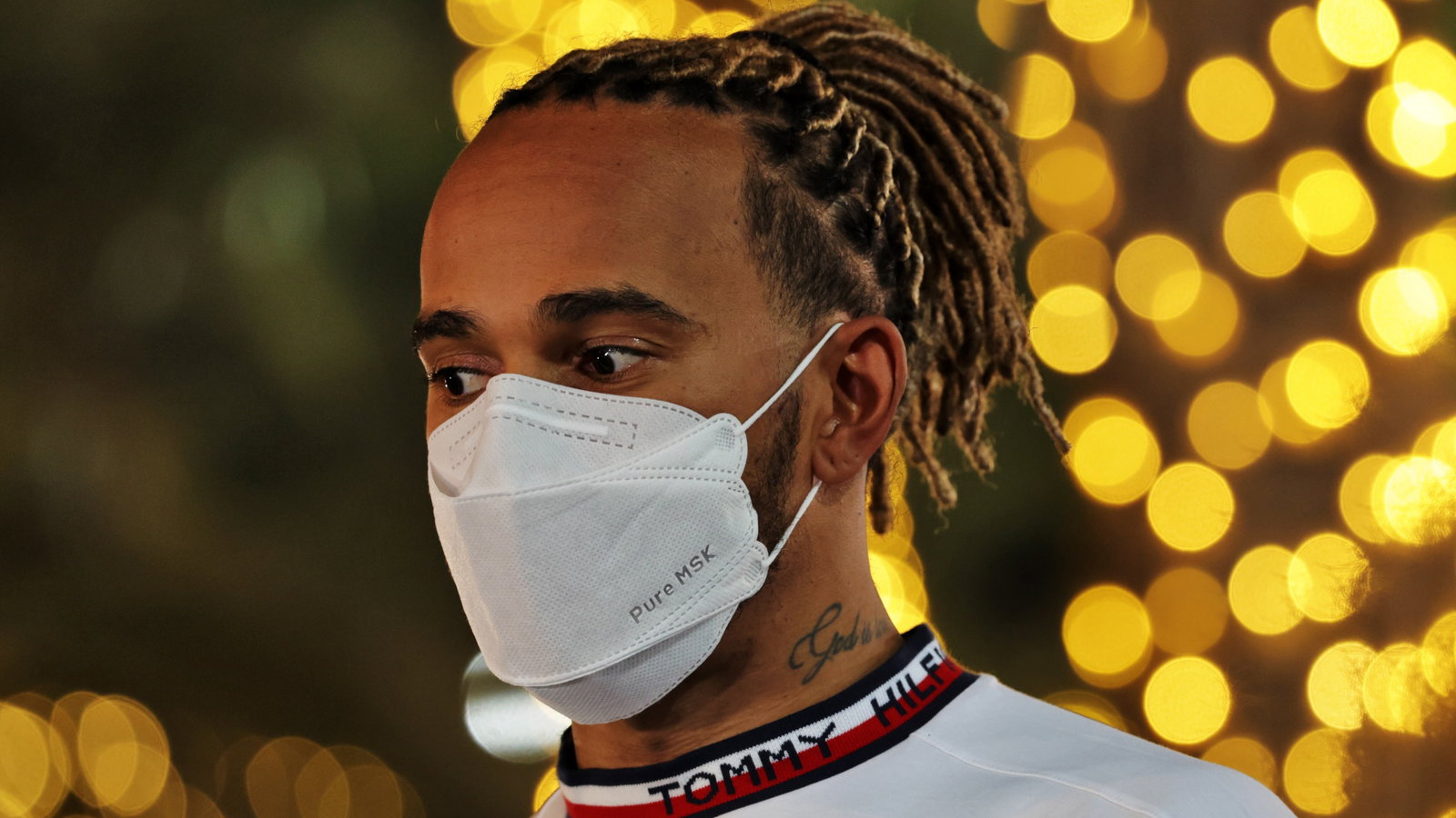 Lewis Hamilton (GBR) Mercedes AMG F1.