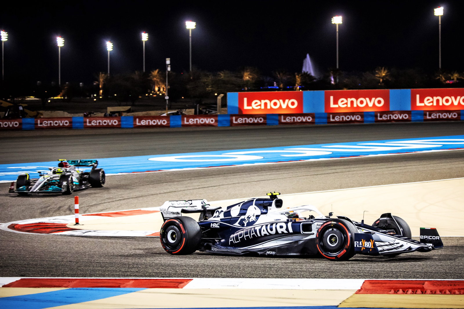 Yuki Tsunoda (JPN) AlphaTauri AT03.