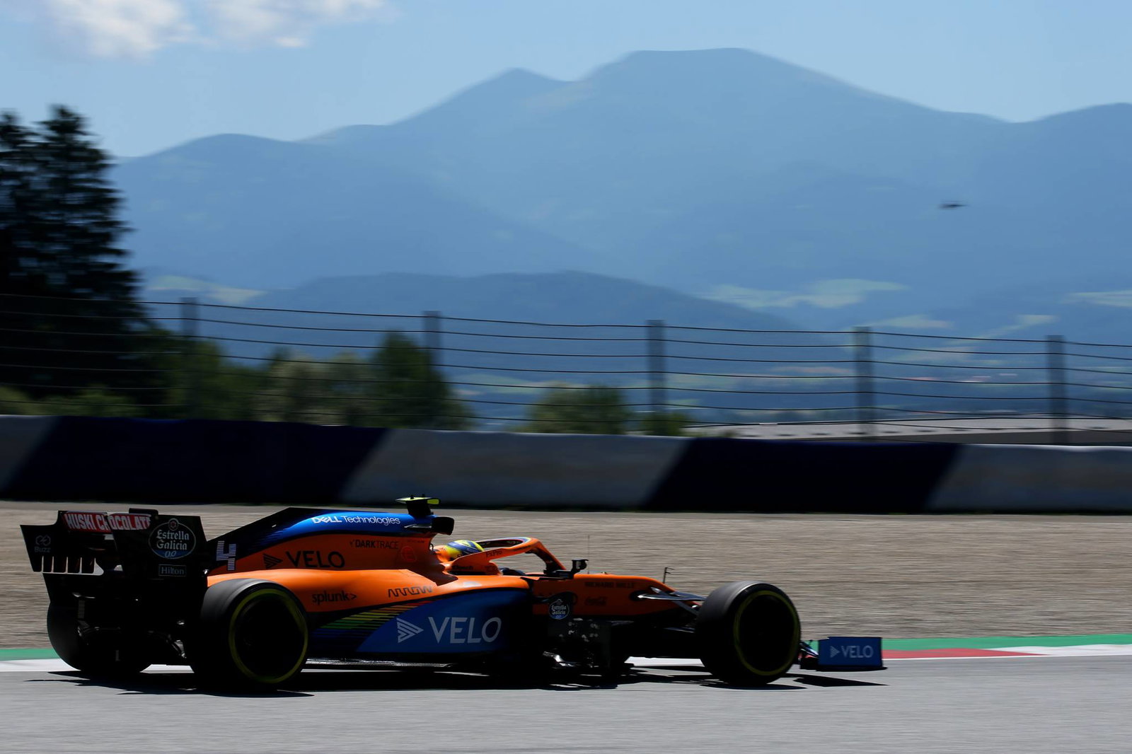 Norris limited F1 practice running at Styrian GP due to back pain