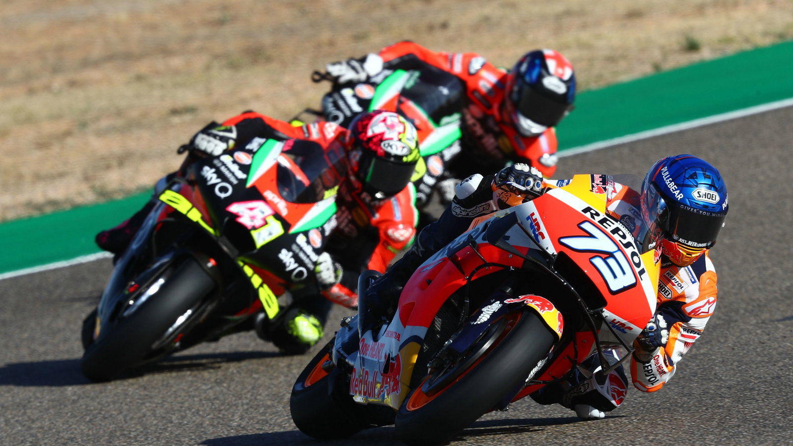 Alex Marquez , Aragon MotoGP. 17 October 2020