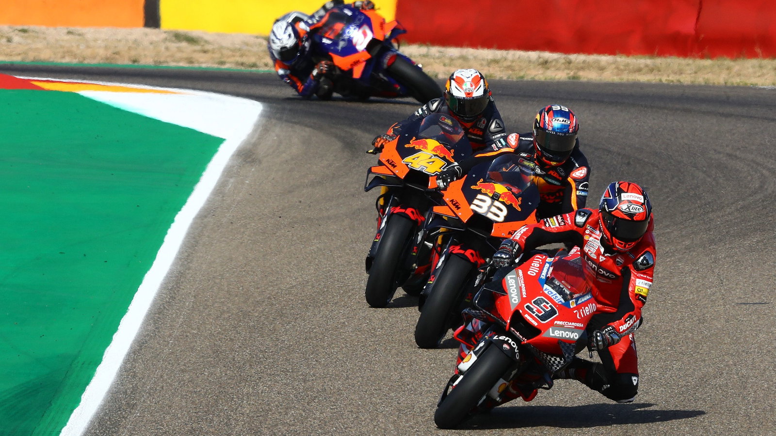 Danilo Petrucci , MotoGP race, Aragon MotoGP. 18 October 2020