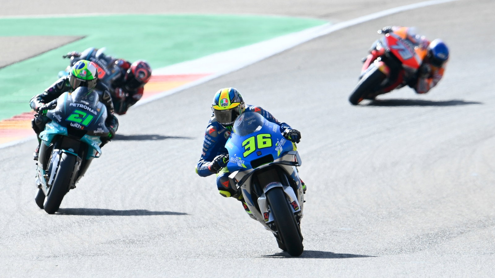 Joan Mir, Aragon MotoGP race. 18 October 2020