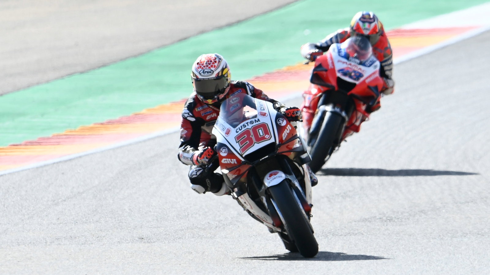 Takaaki Nakagami, Aragon MotoGP race. 18 October 2020