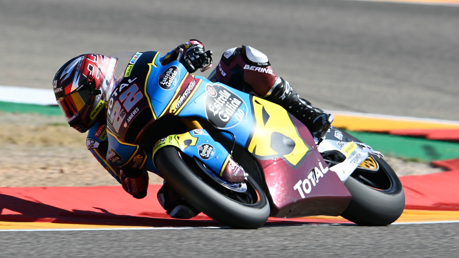 Sam Lowes, Moto2 race, Aragon MotoGP. 18 October 2020